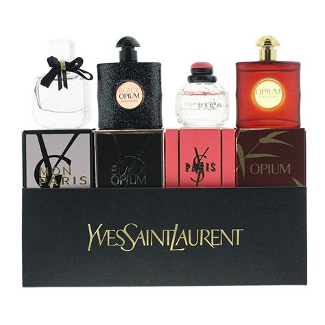 mini parfum set ysl|ysl aftershave gift set.